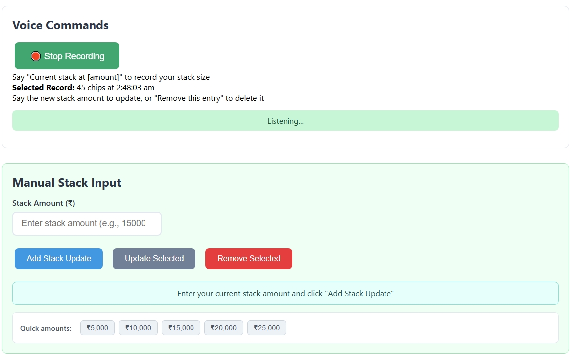 Natural Language Input